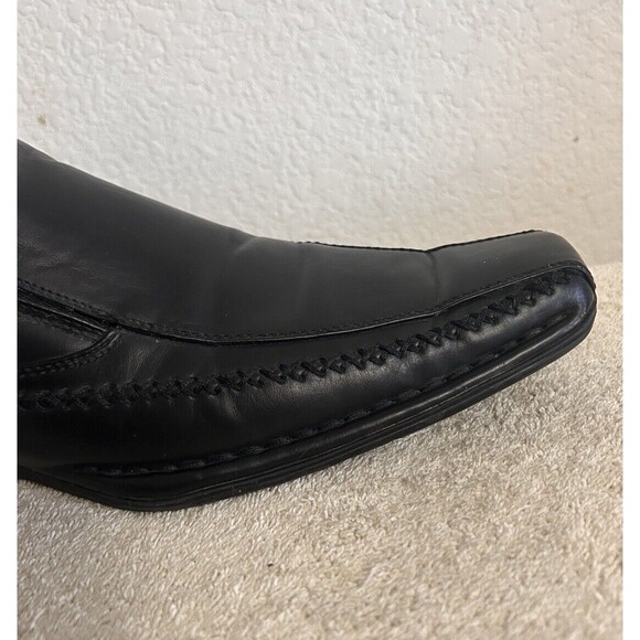 Madden Men\'s Trace Black 11 Medium Leather Loafers Dress Shoes-MBC-R main image 4